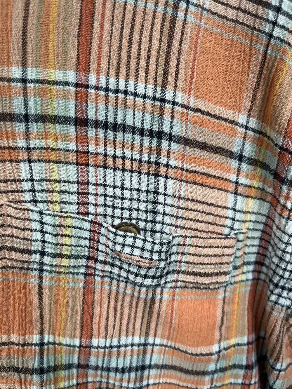 Patagonia Patagonia short sleeve button up orange… - image 4