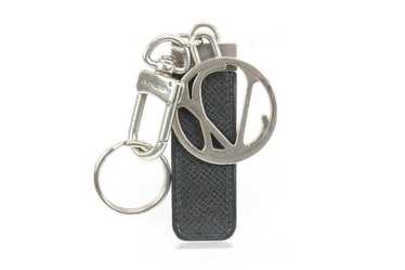 Louis Vuitton Black Epi Leather Noir Key Pouch Pochette Cles Keychain  107lv44