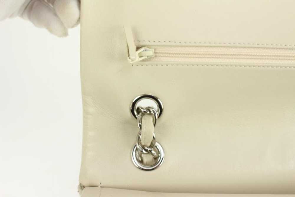 Chanel Chanel Ivory CC Calfskin Maxi Double Flap … - image 4