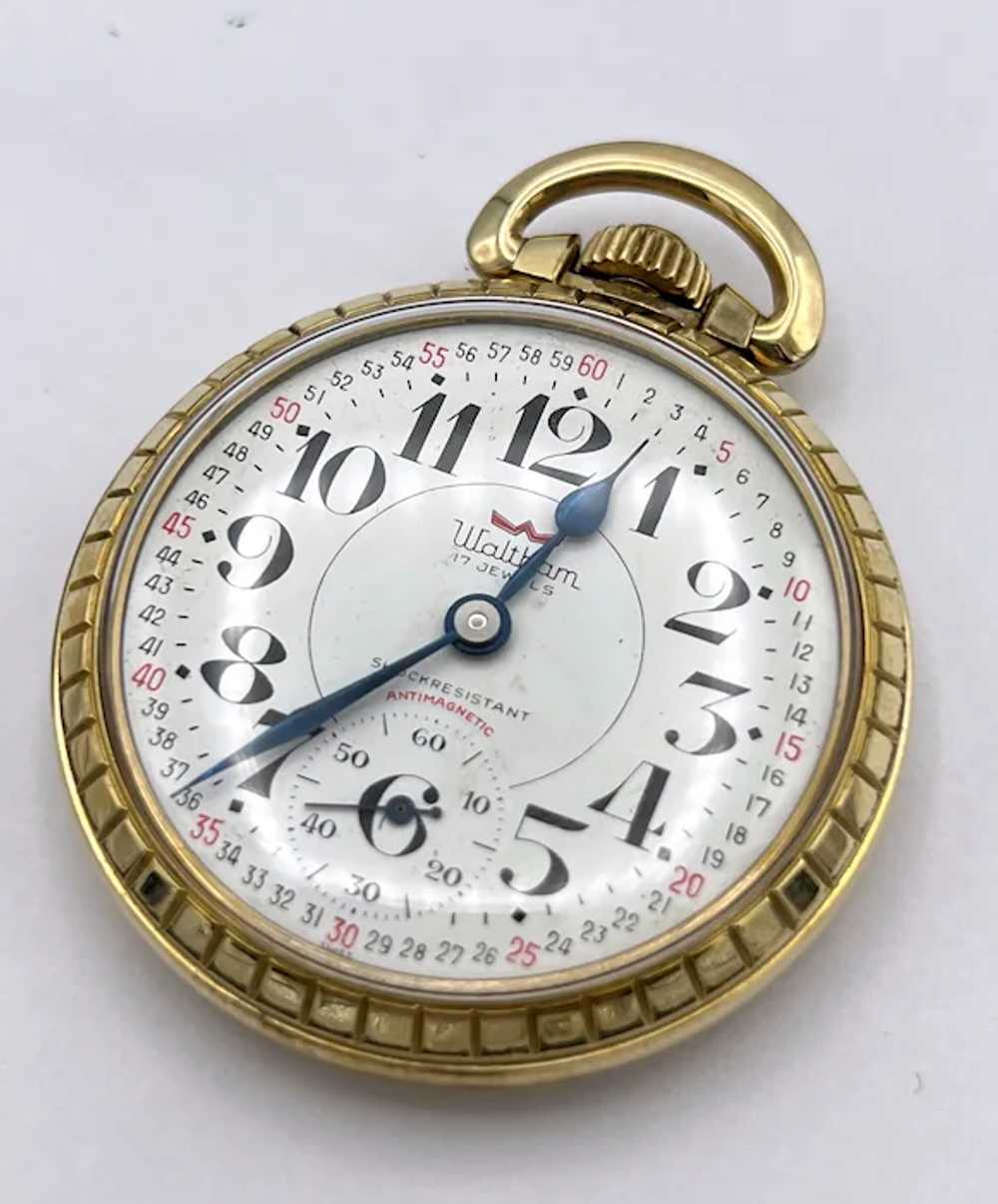 Waltham 10K RGP Pocket Watch - image 3