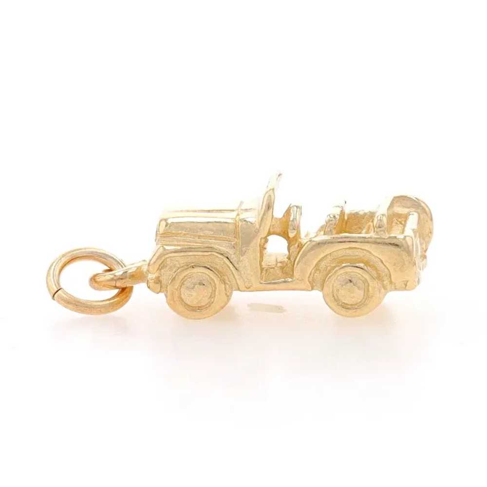 Yellow Gold Sport Utility Vehicle Charm - 14k Jee… - image 2