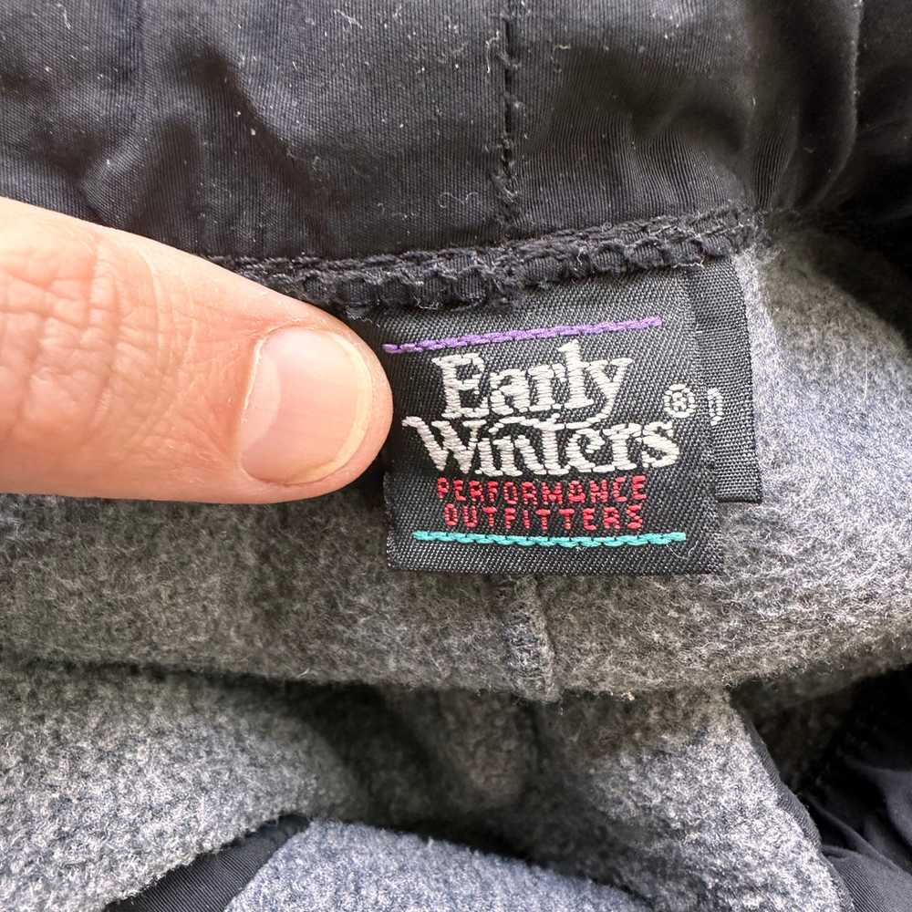 90s Early Winters fleece pants Large - image 2