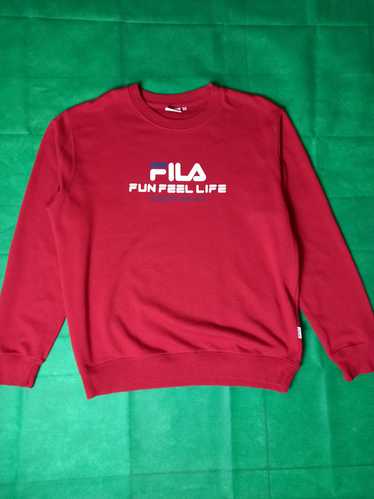 Fila × Streetwear × Vintage Crewneck FILA Numero … - image 1