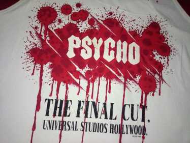 Movie × Vintage RARE Vtg 90s Psycho Universal Stu… - image 1