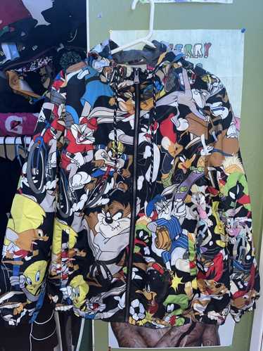 Puffer Jacket Space Jam Looney Tunes Bugs Bunny Graphic Printed
