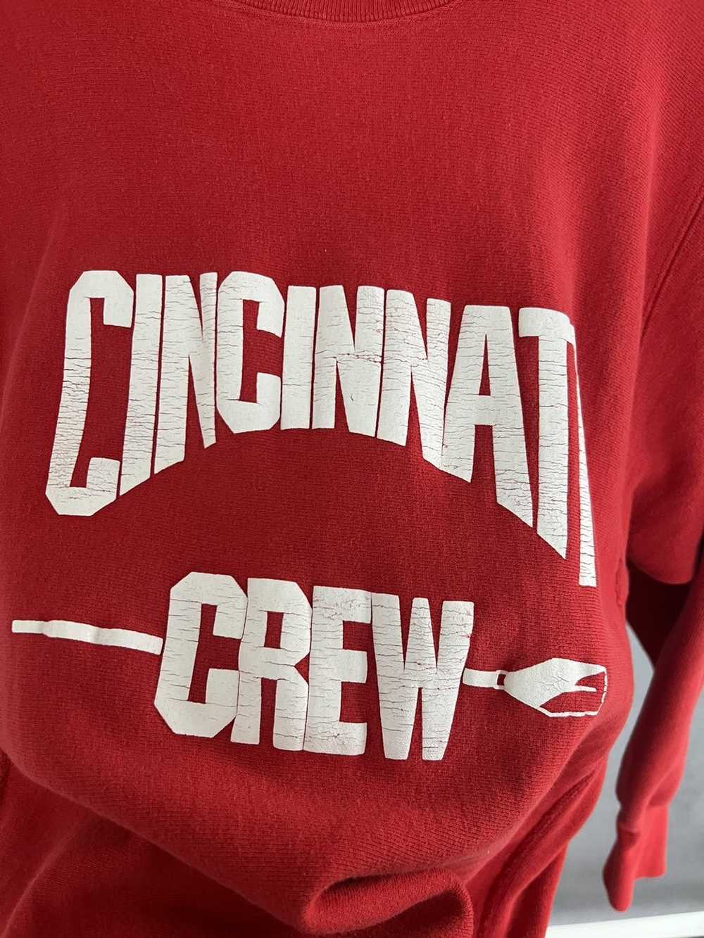 Champion × Vintage 80s champion Cincinnati crew r… - image 5