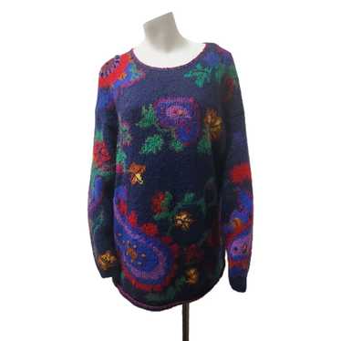 Vintage Vintage 90s Chunky Knit Sweater Womens Si… - image 1