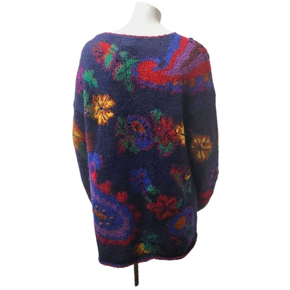 Vintage Vintage 90s Chunky Knit Sweater Womens Si… - image 3