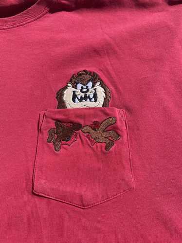 Vintage 90s Cleveland Indians Looney Tunes T-Shirt(XL).Starter Tag