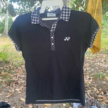 YONEX vtg women's small polo shirt '70s athletic gear Martina Navratilova  tennis