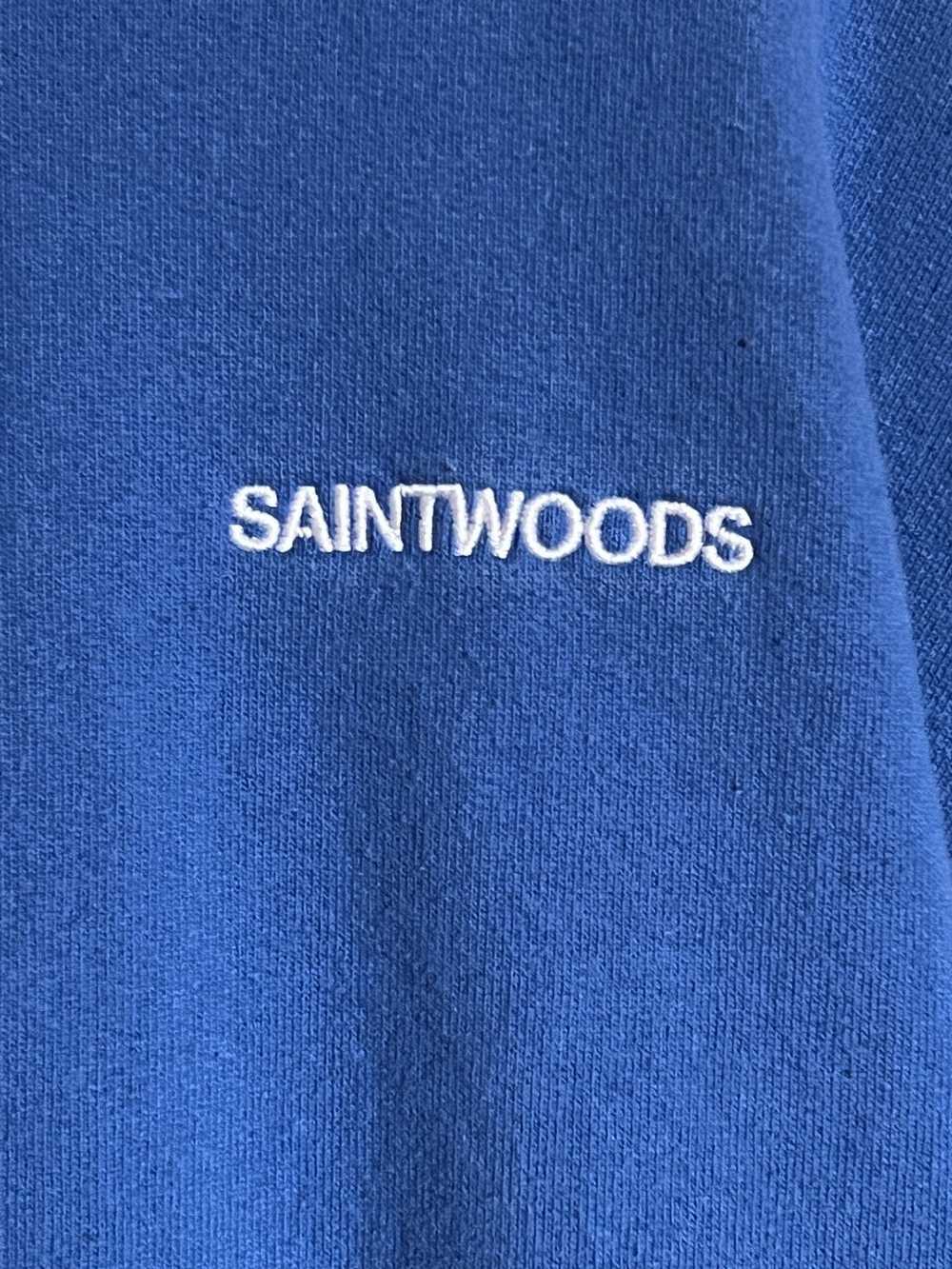 Saintwoods Saintwoods blue logo sweatshirt - image 2