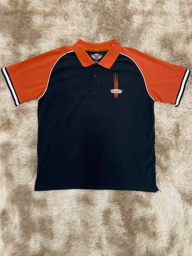 Harley Davidson × Vintage Pocket Logo Polo