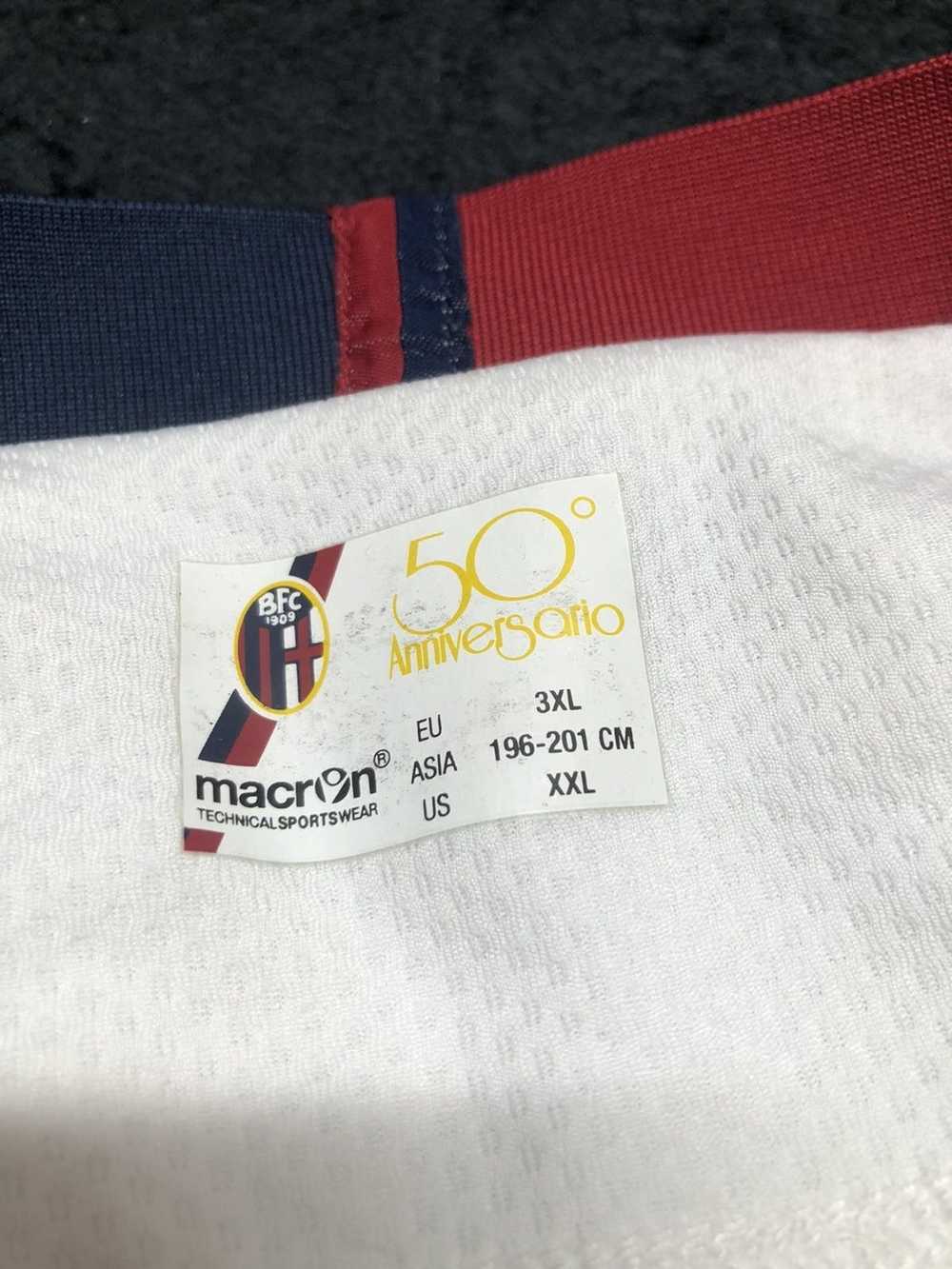 Macron × Soccer Jersey × Sportswear Bologna 13/14… - image 4