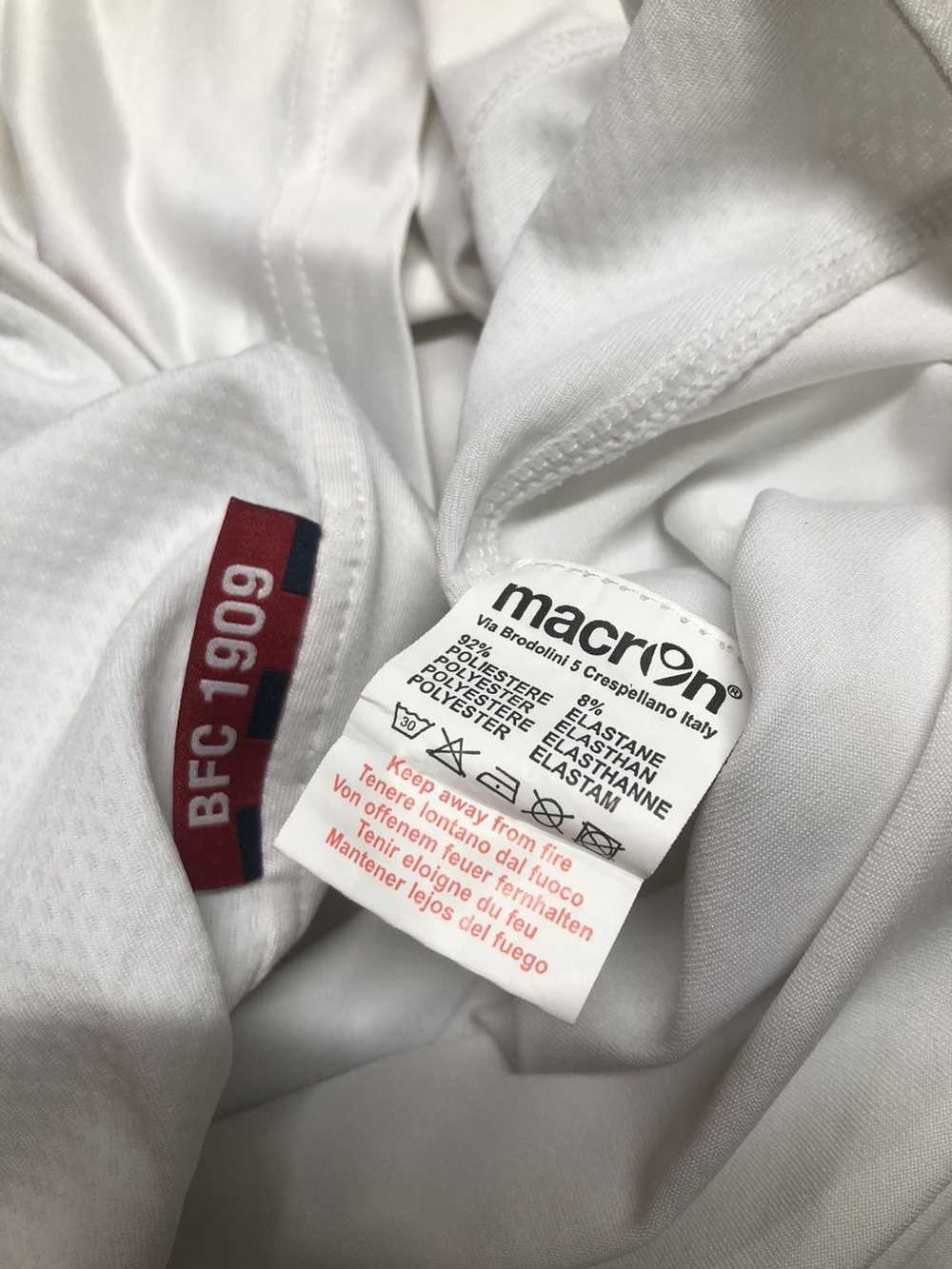 Macron × Soccer Jersey × Sportswear Bologna 13/14… - image 5
