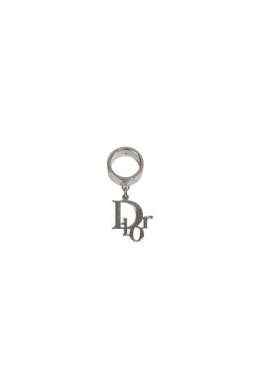 Vintage Dior Logo Dangle Charm Ring