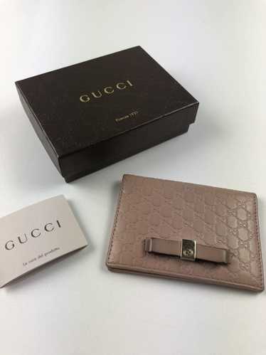 Gucci Gucci GG leather card holder