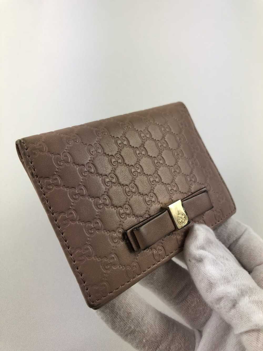 Gucci Gucci GG leather card holder - image 6