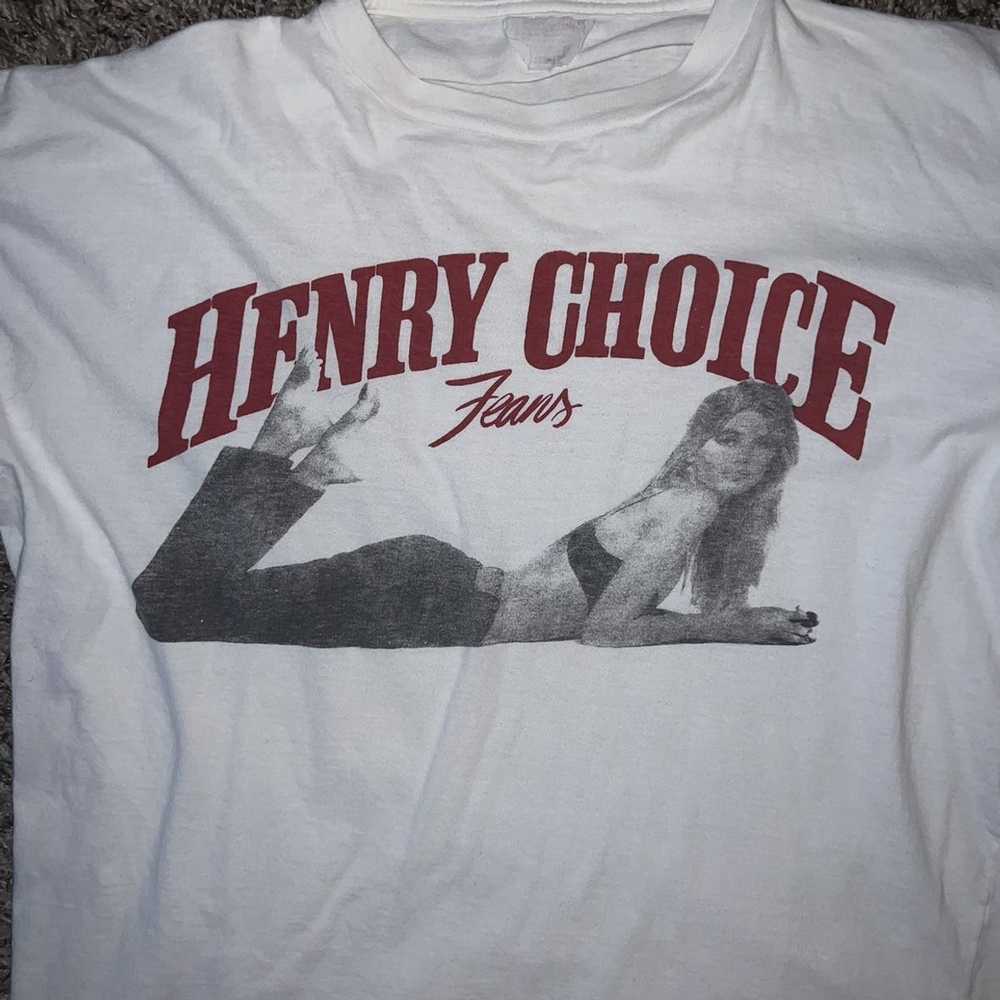 Vintage Vintage Henry Choice Jeans Graphic Tee - image 2