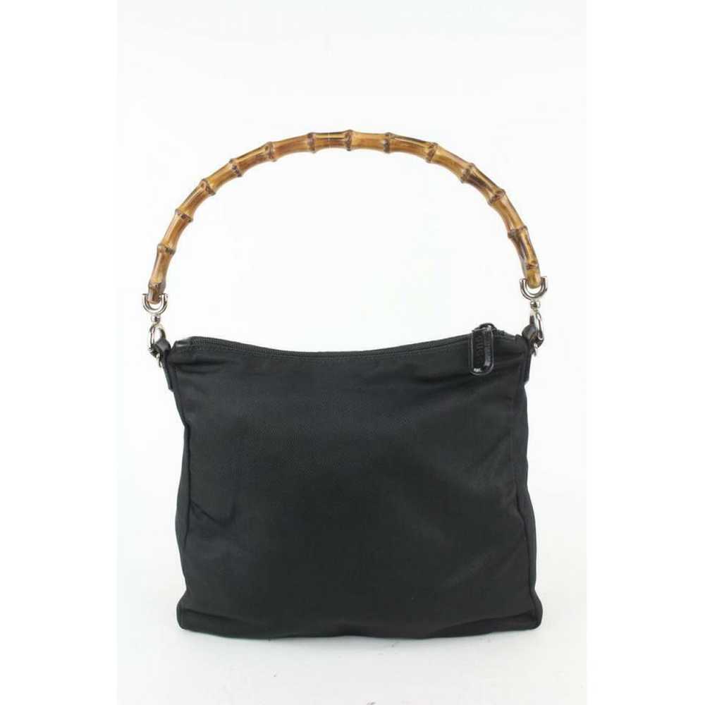 Gucci Bamboo leather handbag - image 10