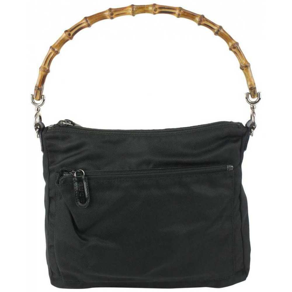 Gucci Bamboo leather handbag - image 1