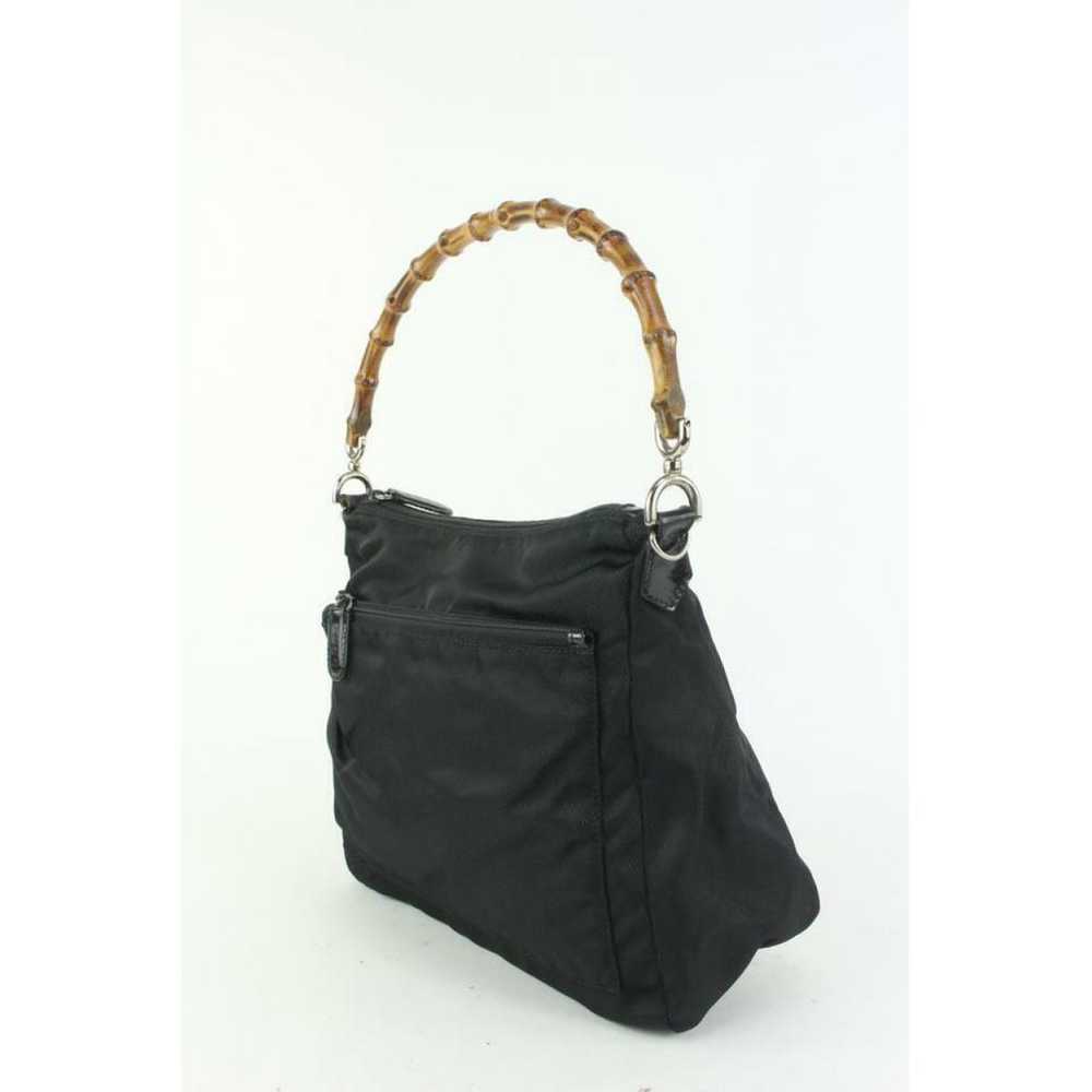 Gucci Bamboo leather handbag - image 4