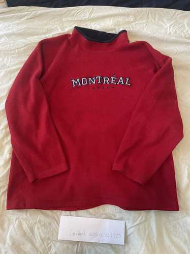 Rare × Vintage Vintage 90s Montreal Canada Mock Ne