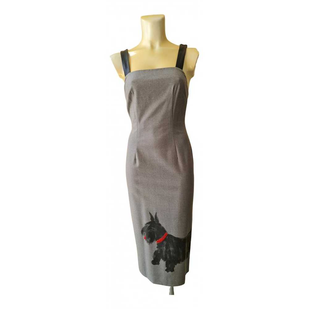 Moschino Wool mid-length dress - image 1