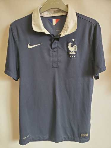 Authentic × Jersey × Nike Nike France FFF Soccer P