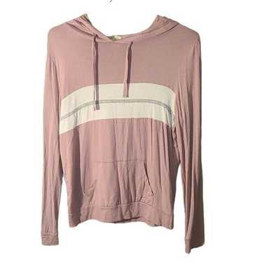Other Pink Republic Small Hooded Pink Retro Shirt