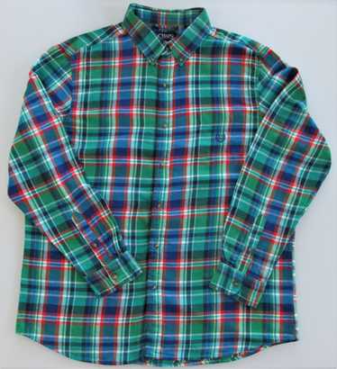 Chaps Chaps Men's Cotton Flannel Shirt Size XL