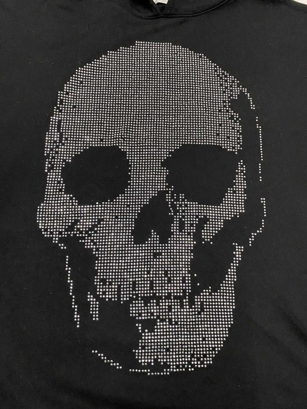 Japanese Brand × Skulls Dope! Swarovski Skulls Hoodie… - Gem