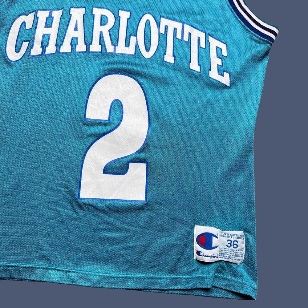 Size 44 Usa. Champion NBA Johnson 2 Jersey Charlotte Hornets