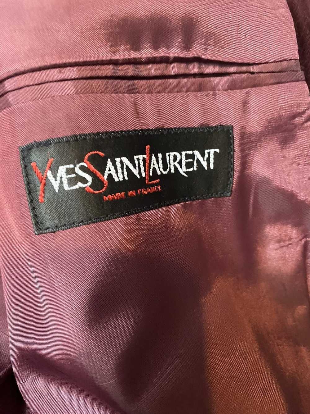 Saks Fifth Avenue × Yves Saint Laurent Crushed ve… - image 3