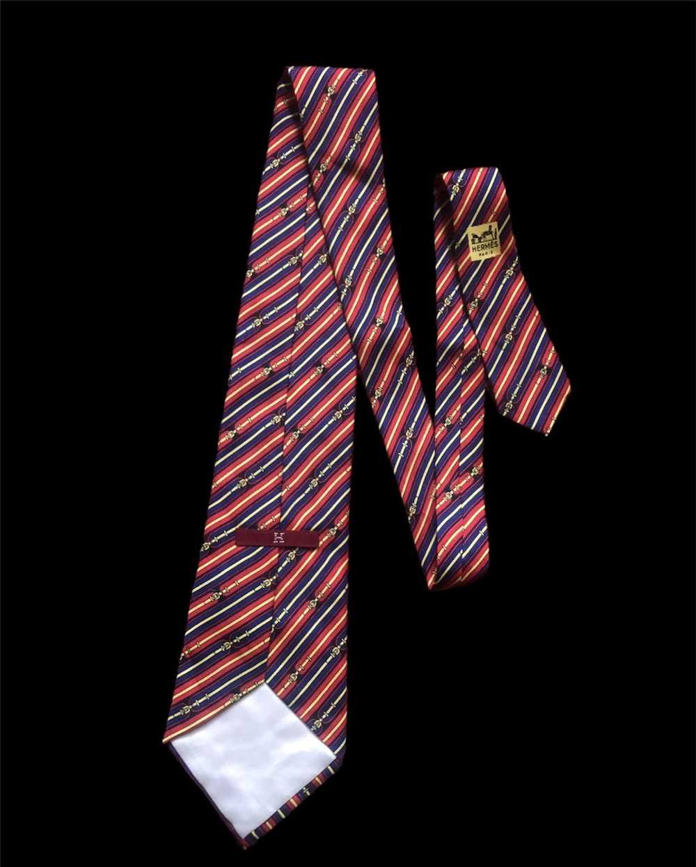 Hermes × Luxury Tie Hermes Paris silk belt - image 1