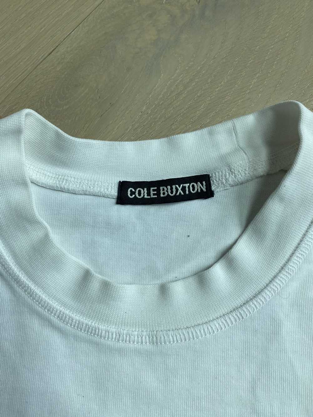 Cole Buxton Cole Buxton Off white warm up t-shirt - image 2