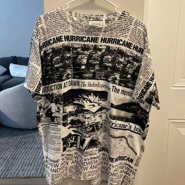 Print All Over Me × Streetwear × Vintage Hurrican… - image 1