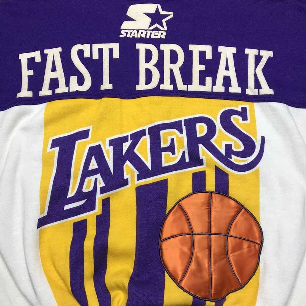 L.A. Lakers × Starter × Vintage RARE Vintage 90’s… - image 2