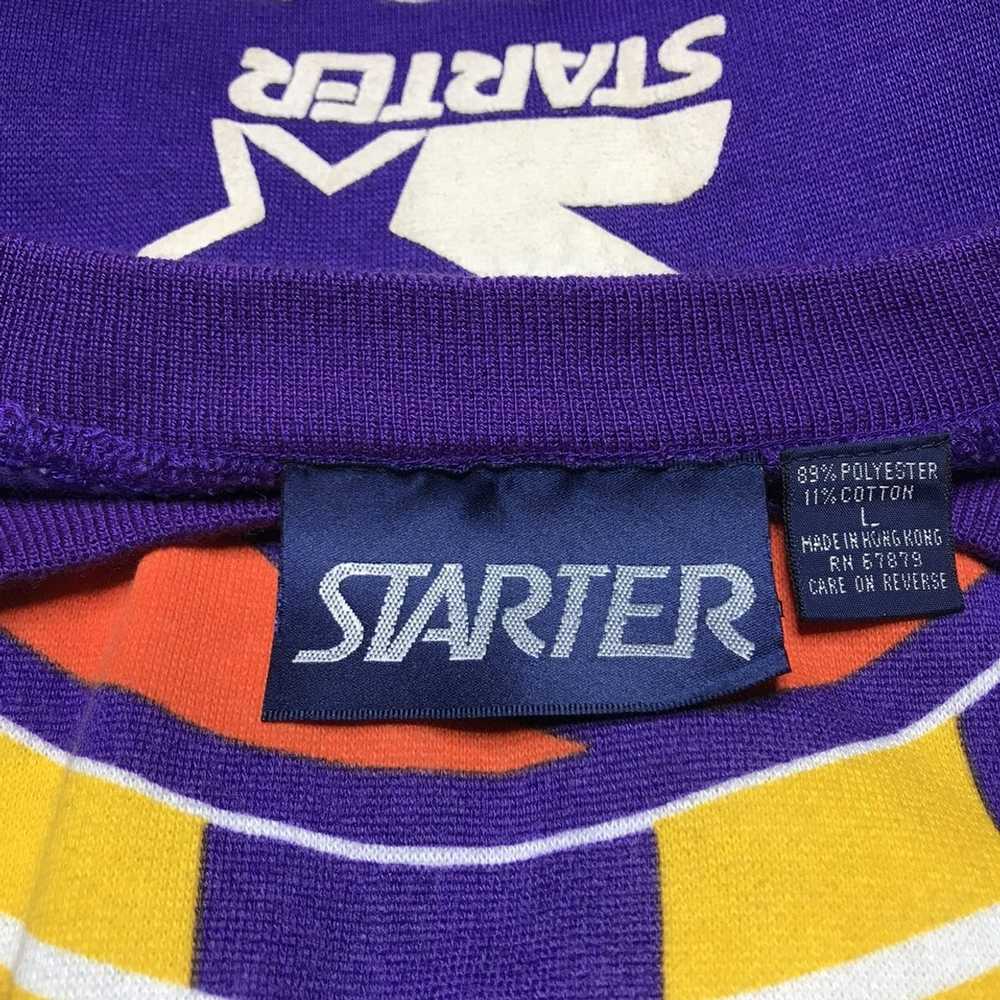 L.A. Lakers × Starter × Vintage RARE Vintage 90’s… - image 8