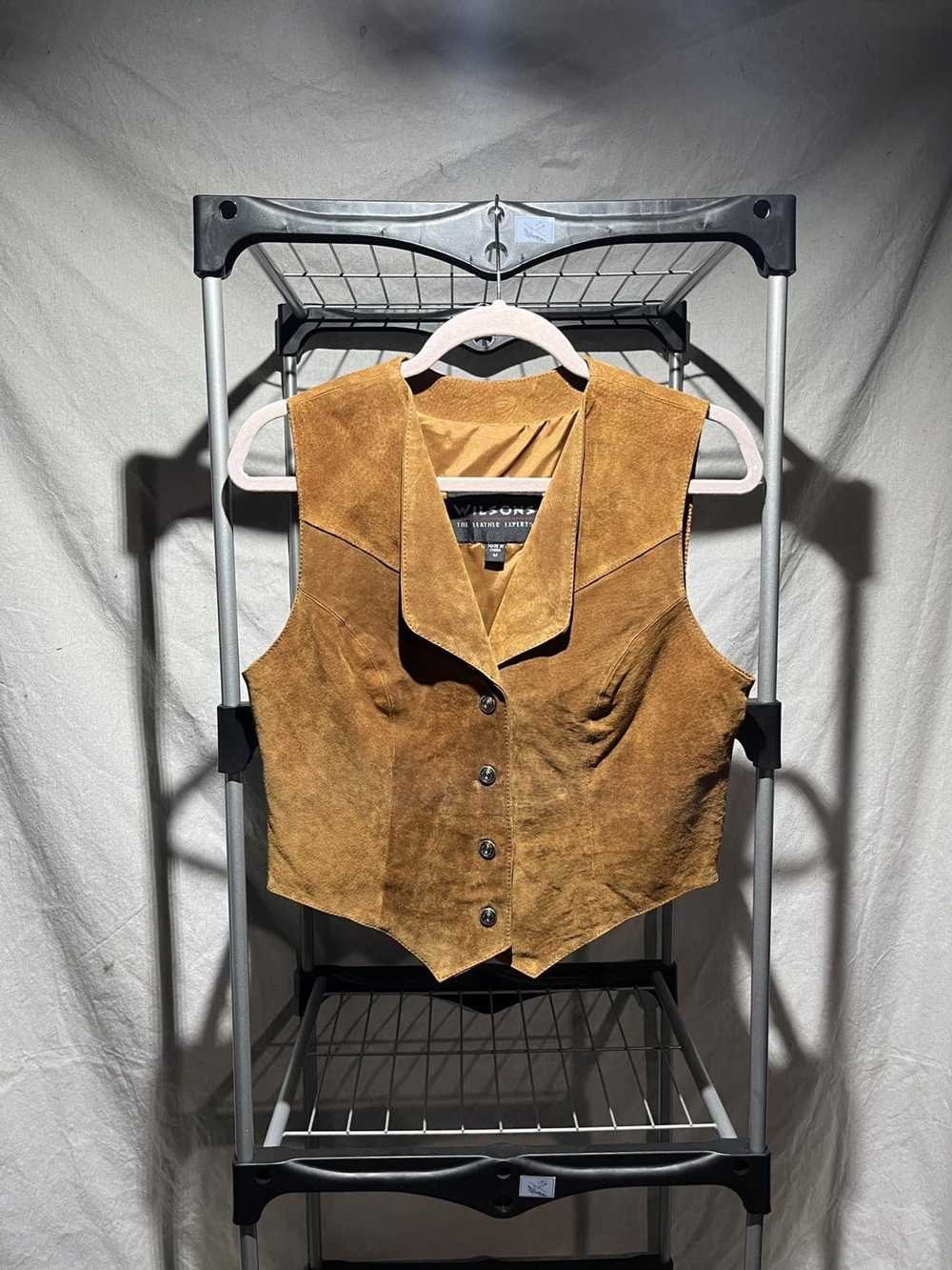 Wilsons Leather Wilson’s Leather suede vest - image 1