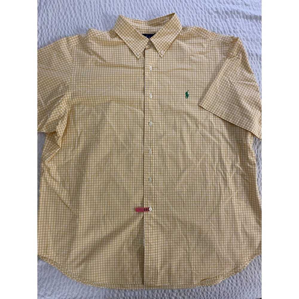 Ralph Lauren Short Sleeve Button Down Gingham Spo… - image 2