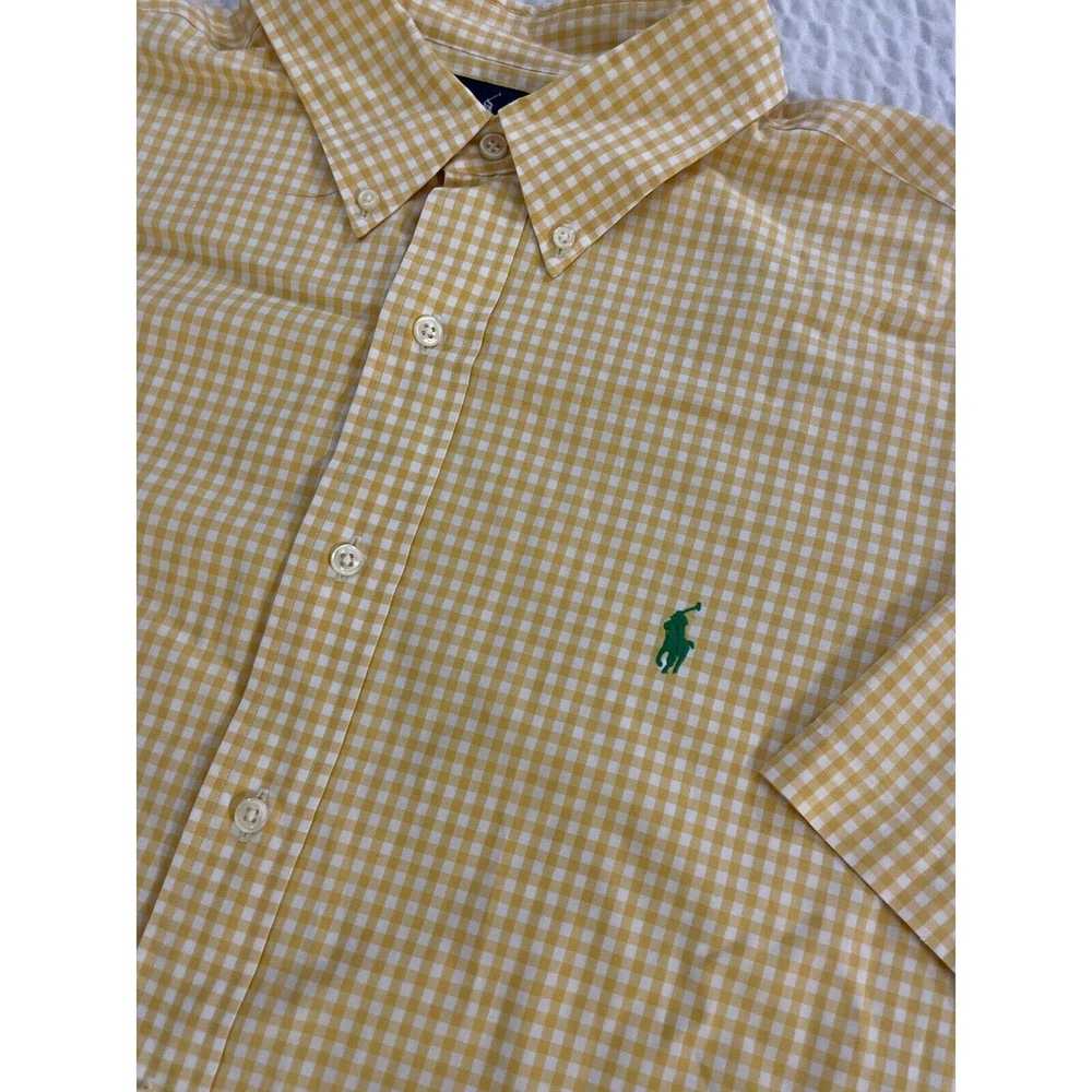 Ralph Lauren Short Sleeve Button Down Gingham Spo… - image 3