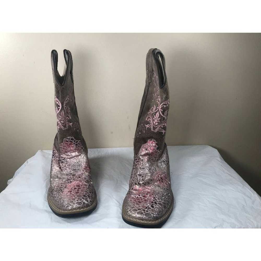 Other Womens old west cowgirl cowboy boots Sz 5D - image 2