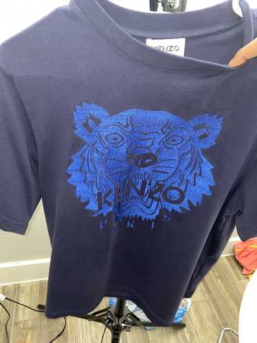 Kenzo KENZO Classic Tiger T Shirt Dark Blue