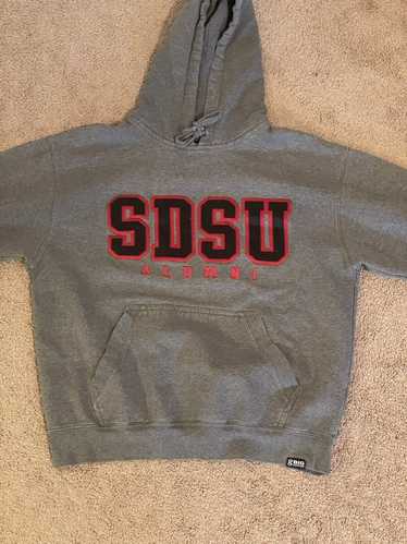 SDSU San Diego State University Aztecs Campus Hoodie Sweatshirt Black 