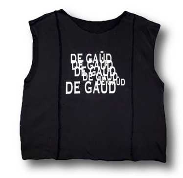 Custom × Designer × Rare De Gaüd Stacked Logo Tank - image 1