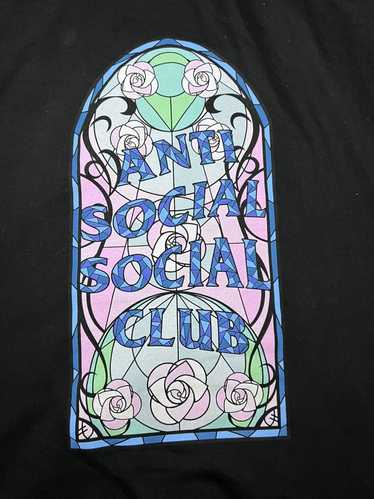 Anti Social Social Club Stained Glass Church Hoodi