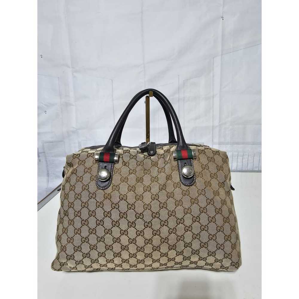 Gucci Boston cloth handbag - image 3