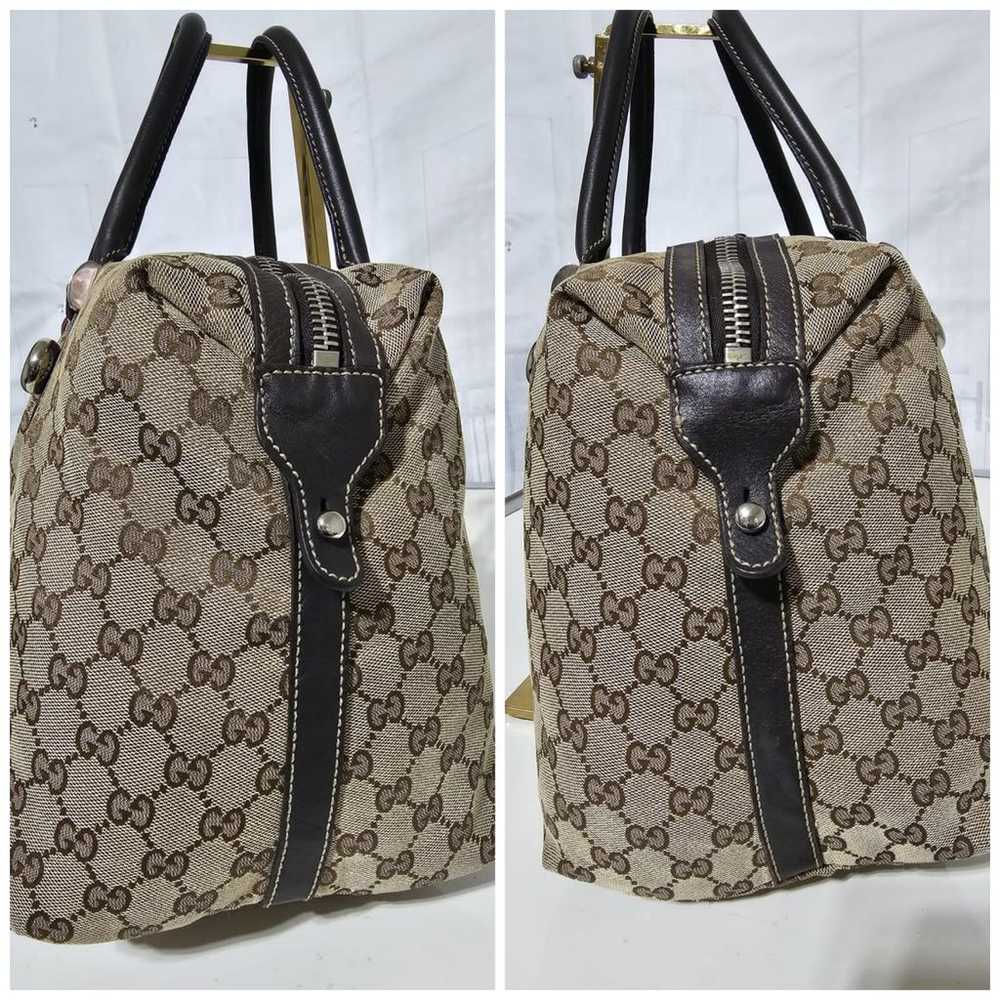 Gucci Boston cloth handbag - image 7