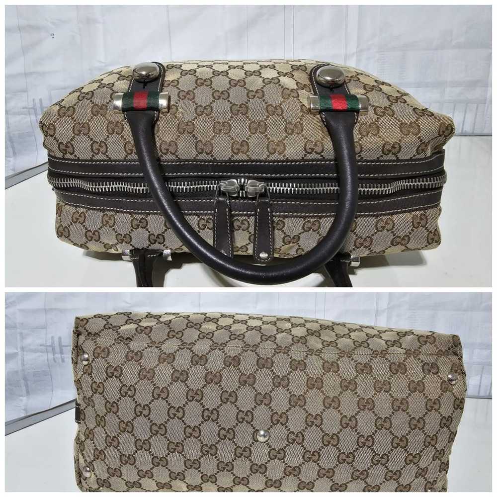 Gucci Boston cloth handbag - image 8