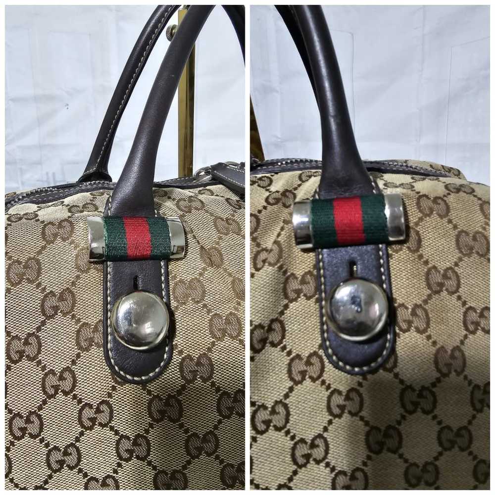 Gucci Boston cloth handbag - image 9